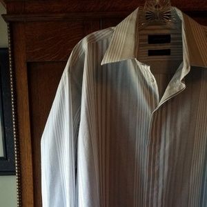 Claiborne French Cuff Shirt L 16 1/2